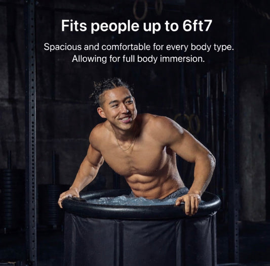 RecoverForge Cold Plunge Tub – Ice Bath for Recovery, Performance & Mental Toughness